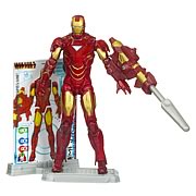 Iron Man 2 Movie Mark VI Iron Man Action Figure, Not Mint